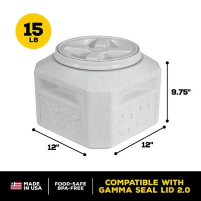 Image showing  Vittles Vault Pawprint Outback Food Storage Container, 15 lb.