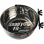 MidWest Homes for Pets Snap'y Fit Elevated Stainless Steel Water and Feed Pet Bowl, 8 Cups, 1-Pack Price pending