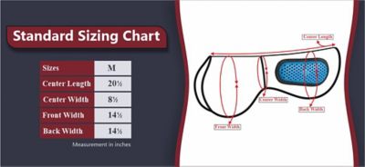 Image showing  GelX Airflow Shaped Rear Riser Pad