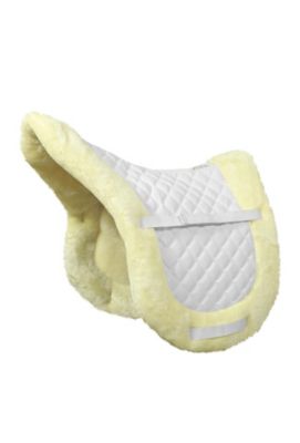 TuffRider Sherpa Fleece Fully Lined Shaped Saddle Pad