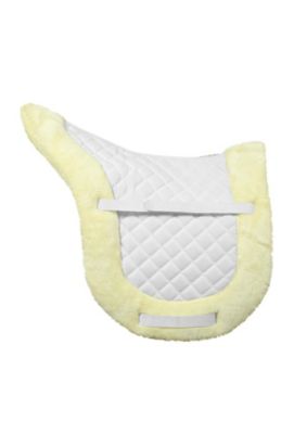 Image showing  Sherpa Fleece Fully Lined Shaped Saddle Pad