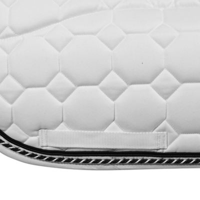 Image showing  Luxe Saddle Pad with White Sherpa Fleece lining