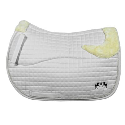 Image showing  Regal Saddle Pad with White Sherpa Fleece and CoolMax lining