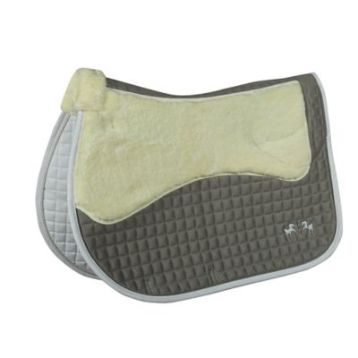 Image showing  Regal Saddle Pad with White Sherpa Fleece and CoolMax lining