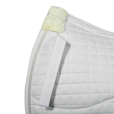 Image showing  Regal Saddle Pad with White Sherpa Fleece and CoolMax lining