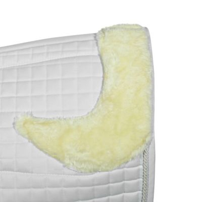 Image showing  Regal Saddle Pad with White Sherpa Fleece and CoolMax lining