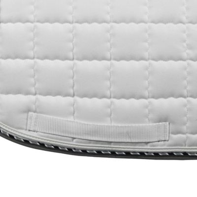 Image showing  Coolmax Plush White Saddle Pad