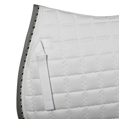 Image showing 5 th Equine Couture Coolmax Plush White Saddle Pad