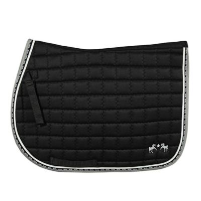 Image showing  Coolmax Plush White Saddle Pad