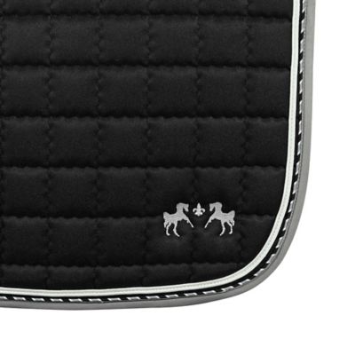 Image showing  Coolmax Plush White Saddle Pad