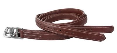 Henri de Rivel Laureate by Triple Covered Stirrup Leathers with Flat Buckles