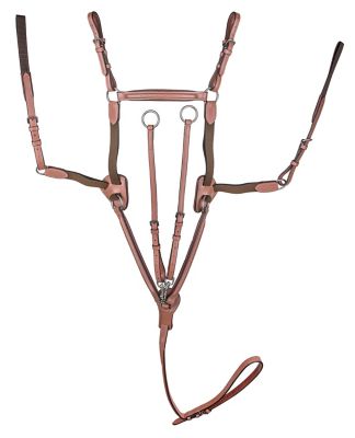 Henri de Rivel Laureate by Raised Fancy Stitched 5 Point Breastplate with Running Attachment