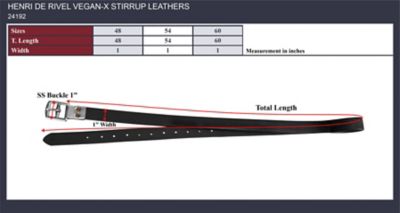 Image showing  Vegan-X Stirrup Leathers