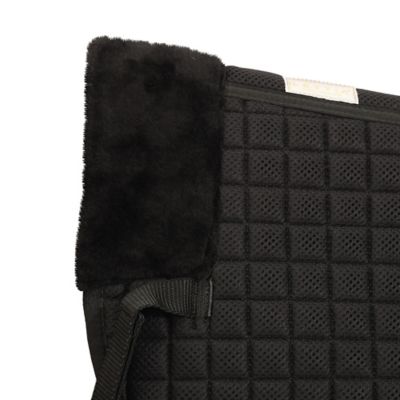Image showing  Coolmax Sherpa Quilted Half Pad with Trim