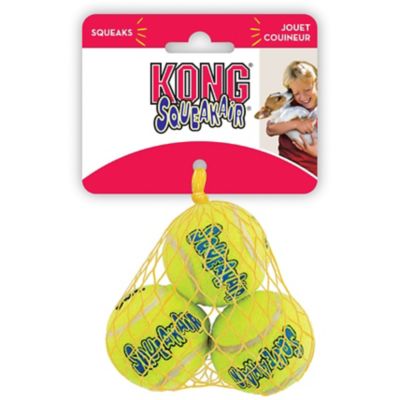 Image showing  SqueakAir Ball Dog Toys, X-Small, 3-Pack