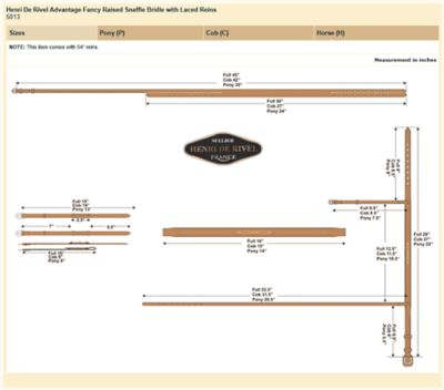 Image showing  Advantage Fancy Raised Snaffle Bridle With Laced Reins