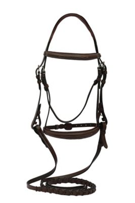 Image showing 2 th Henri de Rivel Pro Mono-Crown Padded Wide Noseband Bridle