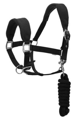 Henri de Rivel Ergonomic Comfort Halter and Lead Rope Set