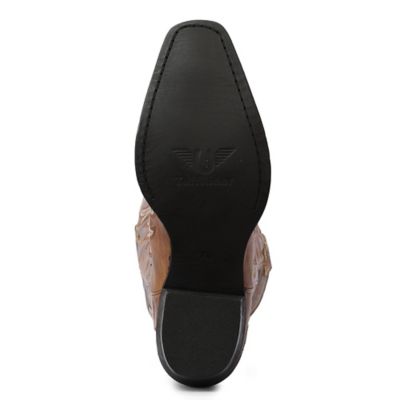 Image showing 5 th TuffRider Women Cody Embroidered Leather Snip Toe Western Boots