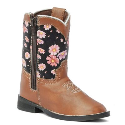Image showing  Girls' Children's Pinnacles Square Toe Western Boots