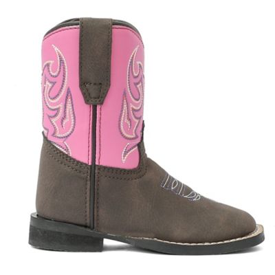 Image showing  Children's Voyageurs Square Toe Western Boot