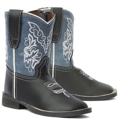 TuffRider Children's Yellowstone Rounded Toe Western Boot, 5T M,Mocha ...
