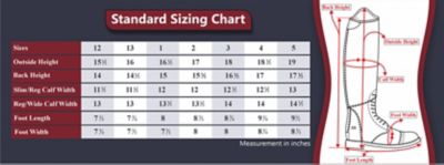 Image showing  Children's Starter Back Zip Field Boots in Synthetic Leather