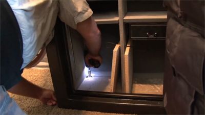 Image showing  Heavy Duty Concrete Gun Safe Anchoring Kit Including Drill Bit