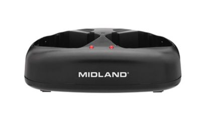 Image showing 8 th Midland 2 GMRS GXT3000 Black and Silver, 36 Mile Walkie Talkie