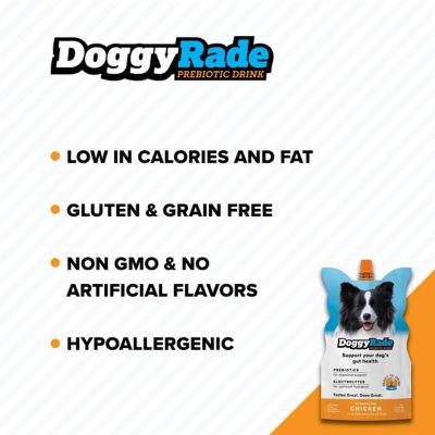 Image showing 4 th DoggyRade Prebiotic Drink Chicken, 16.9 fl. oz.