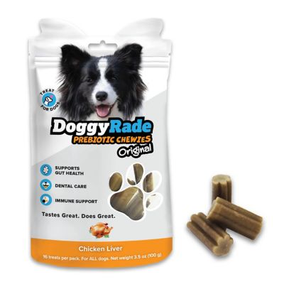 DoggyRade Original Prebiotic Chewies Chicken, 3.5 oz.