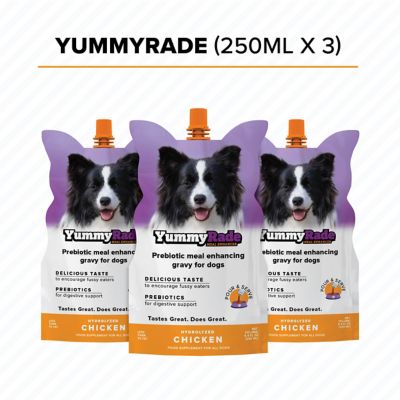 YummyRade Meal Enhancer for Dogs, 3 x 8.4 fl. oz.