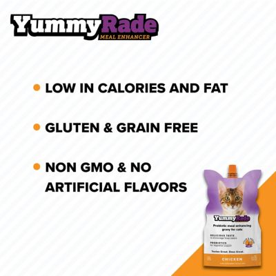 Image showing 5 th YummyRade Meal Enhancer for Cats, 10 x 8.4 fl. oz.