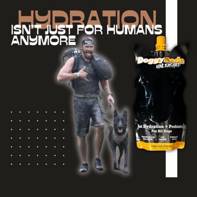 Image showing  Unleashed Hydration + Prebiotic Sport Drink for Dogs, 3 x 8.4 fl. oz.