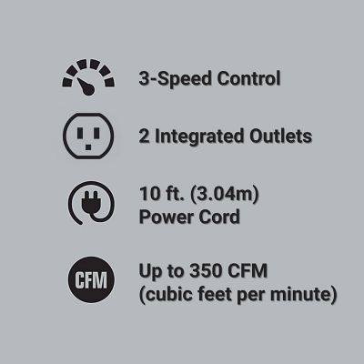 Image showing  Performance High-Velocity Utility Fan