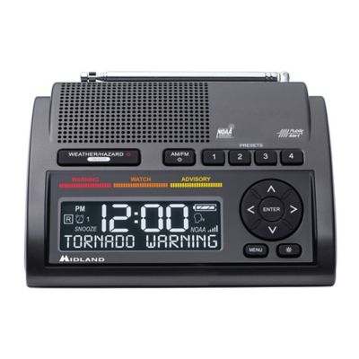 Midland Deluxe NOAA Weather Alert Radio, AM/FM