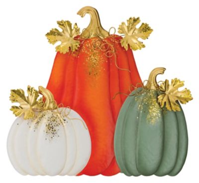 Regal Art & Gift Gilded Triple Pumpkin Stand, 13750