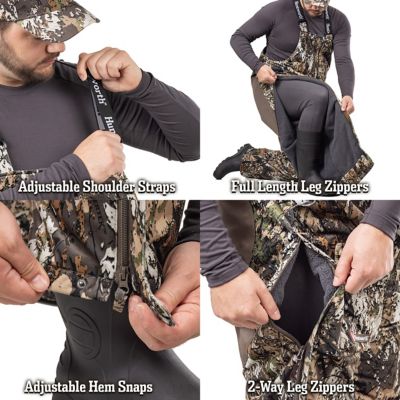 Image showing  Men's Matterhorn Heat Boost Heavyweight, Waterproof, Lined Hunting Bib Overalls