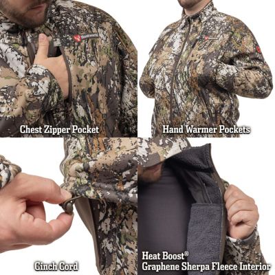 Image showing  Men's Saskatoon Heat Boost Heavyweight, Windproof, Softshell Hunting Jacket