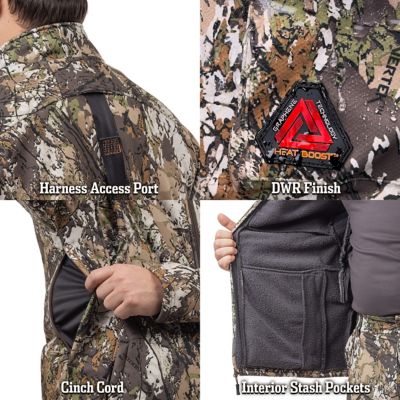 Image showing 5 th Huntworth Men's Saskatoon Heat Boost Heavyweight, Windproof, Softshell Hunting Jacket
