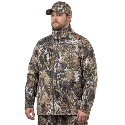 Image showing 3 th Huntworth Men's Elkins Mid Weight Windproof, Soft-Shell Jacket, Grid Fleece Interior