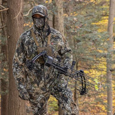 Image showing 6 th Huntworth Men's Elkins Mid Weight Windproof, Soft-Shell Jacket, Grid Fleece Interior