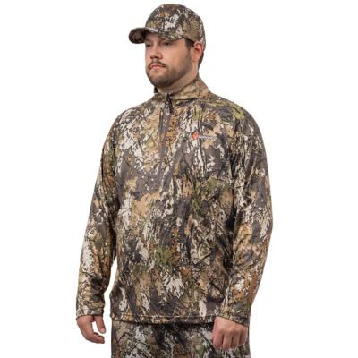 Image showing  Men's Gadsden Light Weight Pique Knit 1/4 Zip Pullover