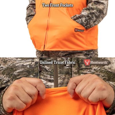 Image showing  Mens Moran Unlined Tricot Vest, Blaze