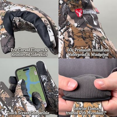 Image showing  Mens Anchorage Primaloft Insulated, Waterproof Hunting Glove, E-1206-VTK-XL