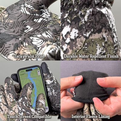 Image showing  Men's Macomb Mid Weight, Fused Waterproof Hunting Glove, E-1399-VTK-M