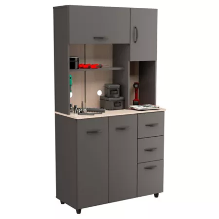 Inval garage storage cabinet GCM-068 Freestanding Garage Cabinets