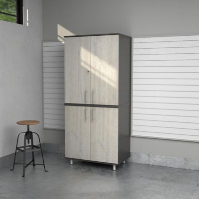 Inval 4 Door Garage Storage Cabinet