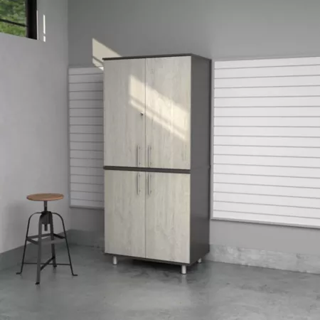 Inval 4-Door Garage Storage Cabinet Freestanding Garage Cabinets