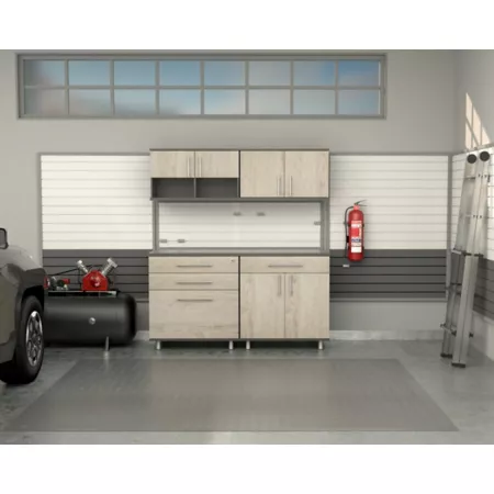 Inval 4 pieces Garage storage system GS-GP32 Freestanding Garage Cabinets